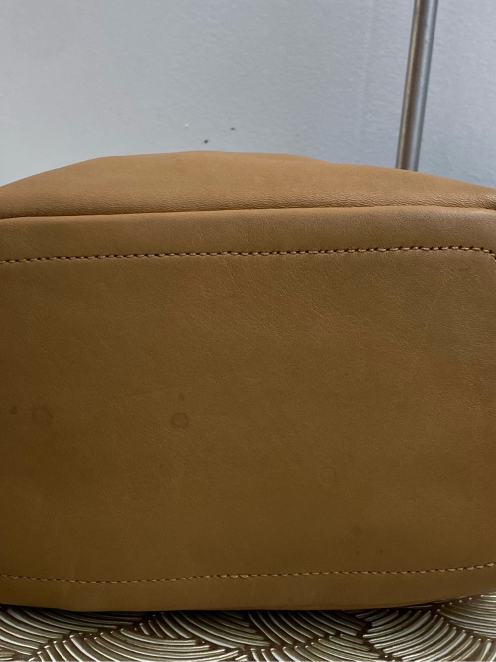 Coach Legacy West Leather Hobo Shoulder Bag - Tan - Picture 4 of 6